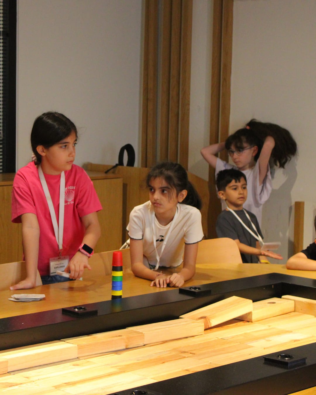 Kids English student learning through play